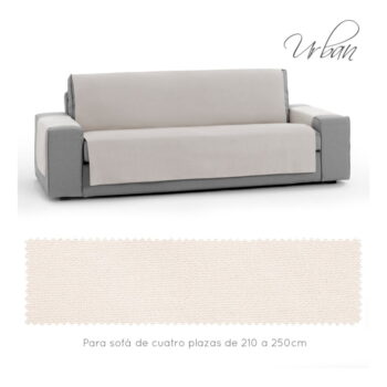 Krémovobiely 4-miestny poťah na pohovku Urban – Casa Selección - Image 2