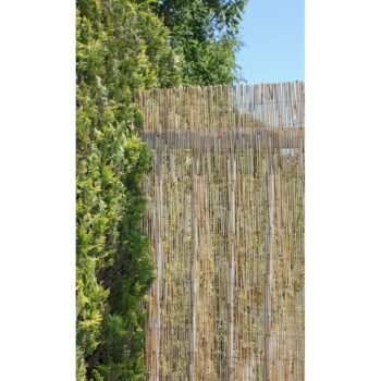 Balkónová zástena z prútia v prírodnej farbe 300x100 cm – Garden Pleasure - Image 3