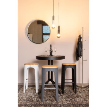 Antracitová barová stolička 73 cm Up-High – White Label - Image 6