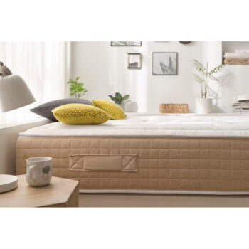 Tvrdý/stredne tvrdý pružinový obojstranný termoregulačný matrac 140x190 cm Hexaflex Bagged Springs Gel – Moonia – Obrázok 8