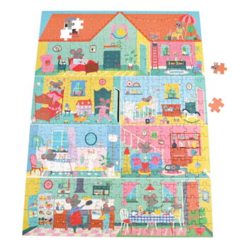 Puzzle (počet dielikov 300) Mouse in a House – Rex London – Obrázok 5