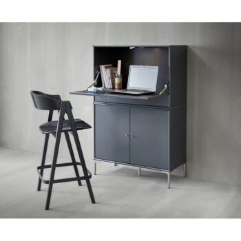 Tmavosivá vinotéka 89x76 cm Mistral 004 - Hammel Furniture - Image 2