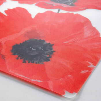 Prestieranie 28.5x44 cm Red flower – douceur d'intérieur - Image 2