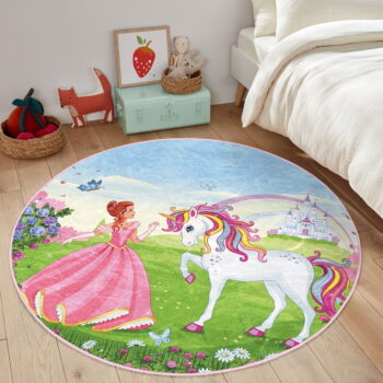 Detský koberec ø 80 cm Comfort – Mila Home - Image 7
