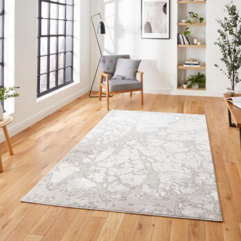 Svetlosivo-krémový koberec 80x150 cm Apollo – Think Rugs - Image 4