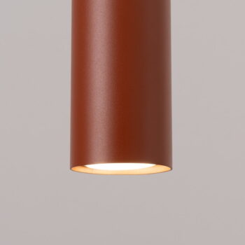 Závesné svietidlo v tehlovej farbe Castro – Nice Lamps - Image 4