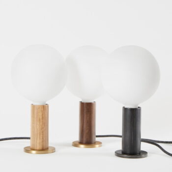 Hnedá stolová lampa (výška 12,5 cm) Knuckle – tala - Image 8