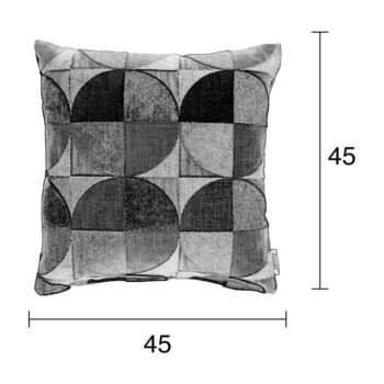 Dekoračný vankúš 45x45 cm Club - Zuiver - Image 6