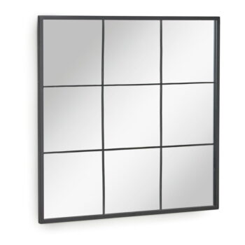 Nástenné zrkadlo Kave Home Ulrica, 80 x 80 cm