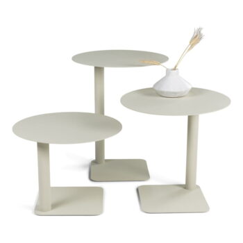 Kovový okrúhly odkladací stolík ø 40 cm Sunny – Spinder Design - Image 2