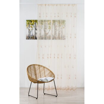 Béžová záclona 140x245 cm Edith – Mendola Fabrics - Image 2