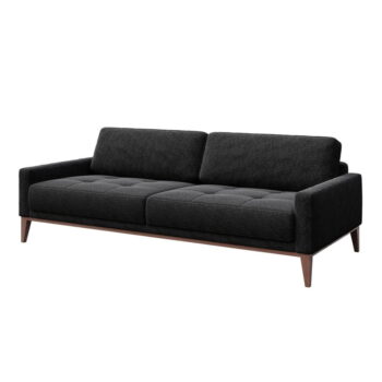 Antracitovosivá pohovka MESONICA Musso Tufted, 210 cm - Image 2