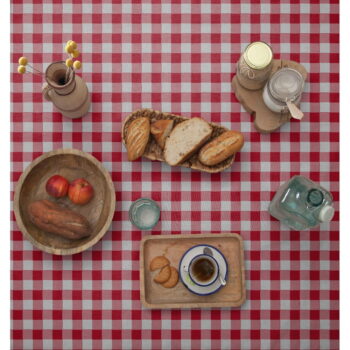 Obrus Really Nice Things Red Vichy, 140 x 140 cm - Image 3