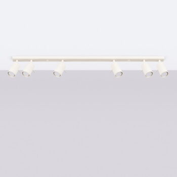 Krémové stropné svietidlo 6x117 cm Etna – Nice Lamps – Obrázok 7