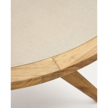 Okrúhly jedálenský stôl ø 120 cm Julieta – Kave Home - Image 4
