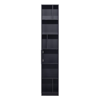 Čierna modulárna knižnica z borovicového dreva 346x210 cm Finca – WOOOD – Obrázok 8
