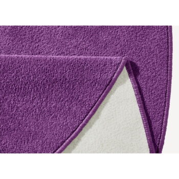 Tmavofialový okrúhly koberec ø 133 cm Fancy – Hanse Home - Image 3