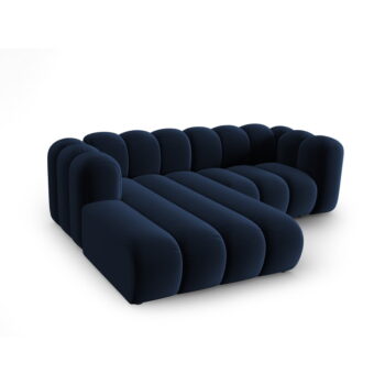 Tmavomodrá rohová pohovka (ľavý roh) Lupine – Micadoni Home – Obrázok 3