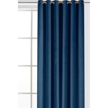 Modrý zamatový dimout záves 400x250 cm Velto – Filumi - Image 2