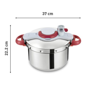 Tlakový antikoro hrniec 6 l Clipso Minut Perfect - Tefal – Obrázok 4