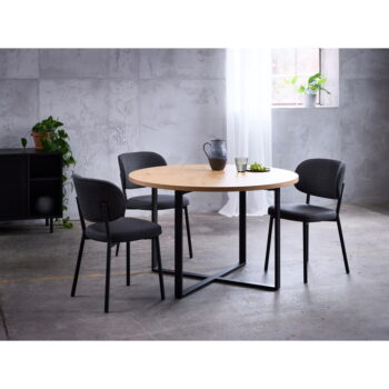 Okrúhly jedálenský stôl ø 120 cm Lugo – Unique Furniture – Obrázok 2