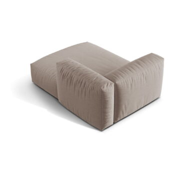 Béžový modul pohovky (pravý roh) Martina – Micadoni Home - Image 3