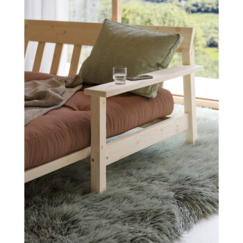 Ružová rozkladacia pohovka 218 cm Unwind - Karup Design - Image 7