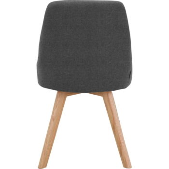 Tmavosivá jedálenská stolička Rudi – Støraa - Image 4