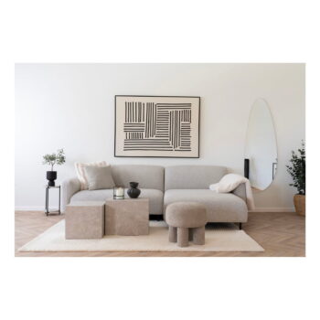 Krémový ručne tkaný vlnený koberec 160x230 cm Pune – House Nordic – Obrázok 2