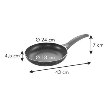 Panvica ø 24 cm Manico Rosso – Tescoma - Image 4