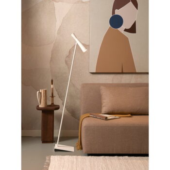 Biela stojacia lampa s kovovým tienidlom (výška  145,5 cm) Bordeaux – it's about RoMi – Obrázok 8