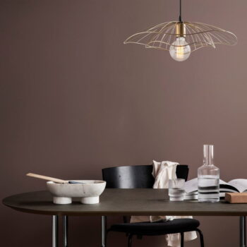 Závesné svietidlo v zlatej farbe ø 50 cm Tel – Opviq lights - Image 3