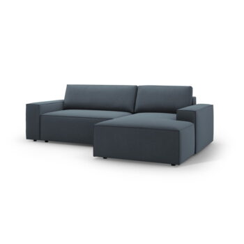 Modrá rozkladacia rohová pohovka (pravý roh) Jodie – Micadoni Home - Image 4