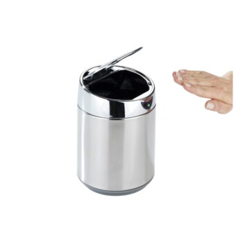 Bezdotykový odpadkový kôš z nehrdzavejúcej ocele 800 ml - Maximex - Image 2