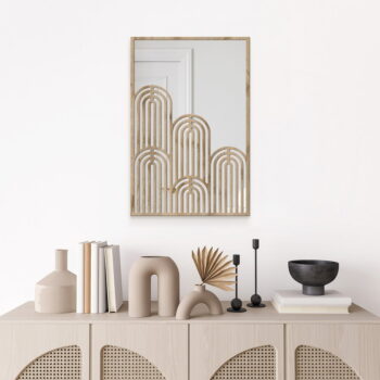 Nastenné zrkadlo 40x60 cm Cornel - Styler - Image 2