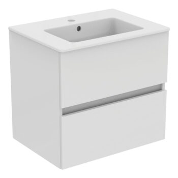 Biela závesná skrinka pod umývadlo 60x55 cm Eurovit+ – Ideal Standard – Obrázok 3