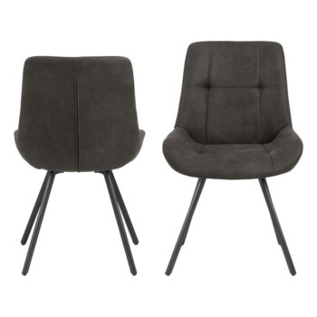 Antracitovosivá jedálenská stolička Actona Waylor – Obrázok 8