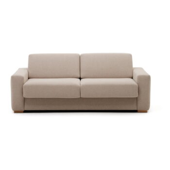 Béžová rozkladacia pohovka 224 cm Anley – Kave Home