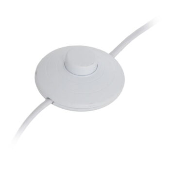 Stojacia lampa v hnedej a zlatej farbe s textilným tienidlom (výška 163 cm) – Ixia – Obrázok 9