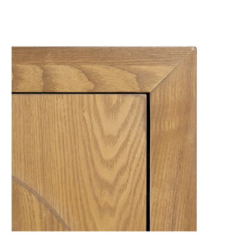 Nízka komoda z jedľového dreva v prírodnej farbe 120x80 cm Archo – Ixia - Image 2