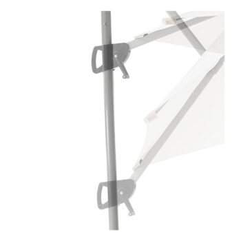 Biely slnečník ø 350 cm Numana – Tomasucci - Image 6