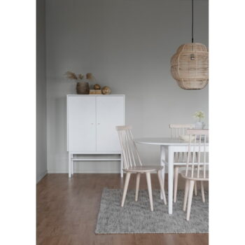Jedálenský stôl s doskou v dekore jaseňového dreva 190x90 cm Akita - Rowico - Image 8