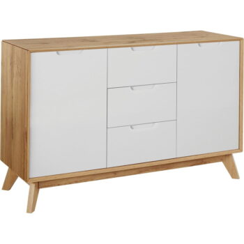 Nízka komoda v prírodnej farbe 120x75 cm Ezra – Støraa – Obrázok 2