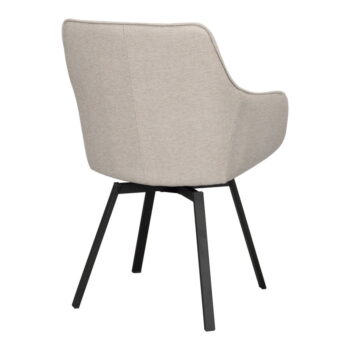 Béžové otočné jedálenské stoličky v súprave 2 ks Alison - Rowico – Obrázok 5