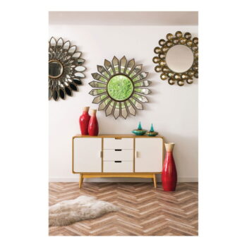 Nástenné zrkadlo ø 99 cm Verona – Premier Housewares - Image 2