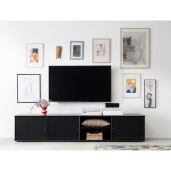 Čierna TV komoda Mistral 233 - Image 4