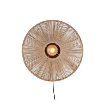 Nástenné svietidlo v prírodnej farbe ø 43 cm Lyra – Light & Living - Image 2