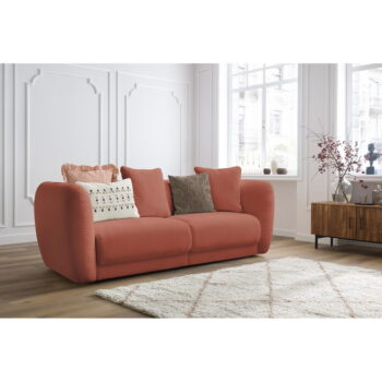 Červená pohovka 230 cm Bourbon - Bobochic Paris – Obrázok 11