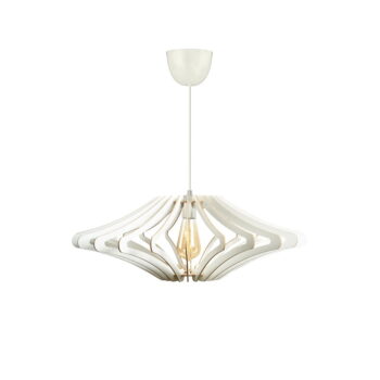 Biele závesné svietidlo ø 47 cm – Opviq lights - Image 4