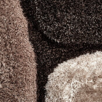 Béžovo-hnedý ručne viazaný koberec Think Rugs Noble House, 120 × 170 cm – Obrázok 3